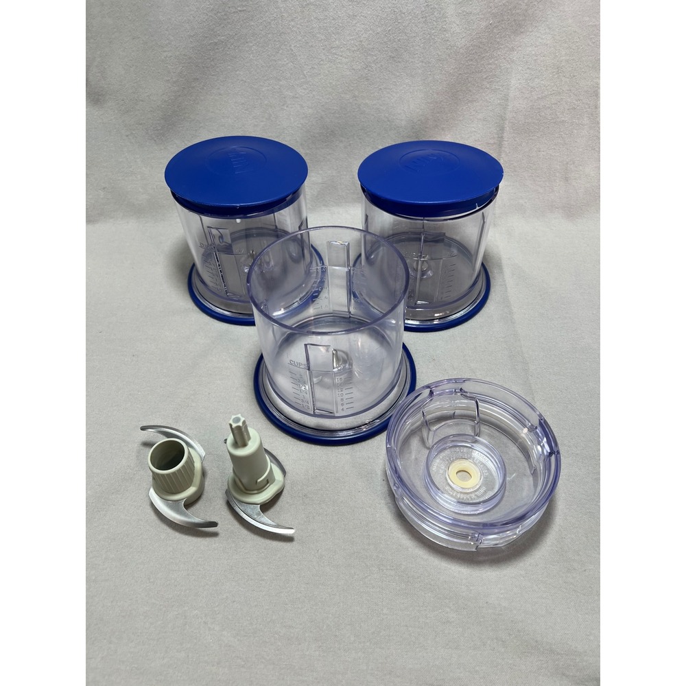 Ninja Master Prep Professional Food Processor Blender Parts Cobalt Blue QB900